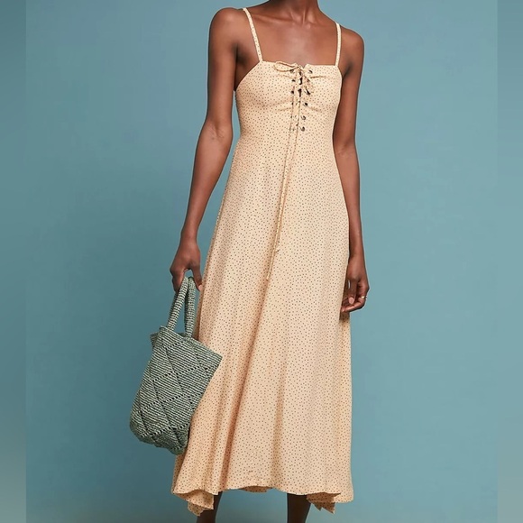 FAITHFULL THE BRAND Rossi Mirador Midi Dress size XS - Picture 5 of 10